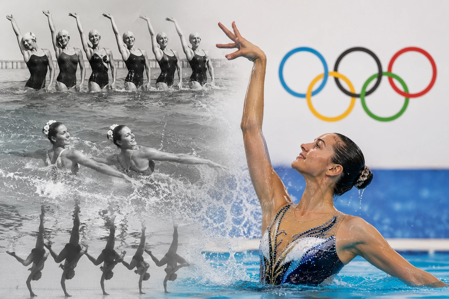 Histoire de la natation artistique en France : des origines à aujourd'hui
