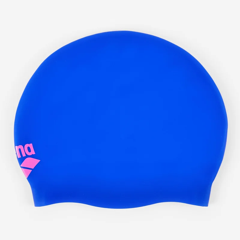 Bonnet de bain Arena silicone cheveux longs Decathlon — natation artistique chignon volumineux